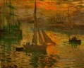 Sunrise aka Seascape Claude Monet